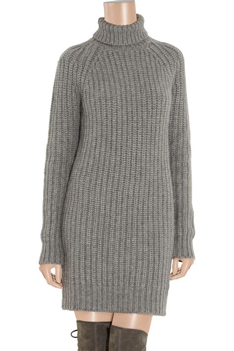 turtleneck sweater dress michael kors